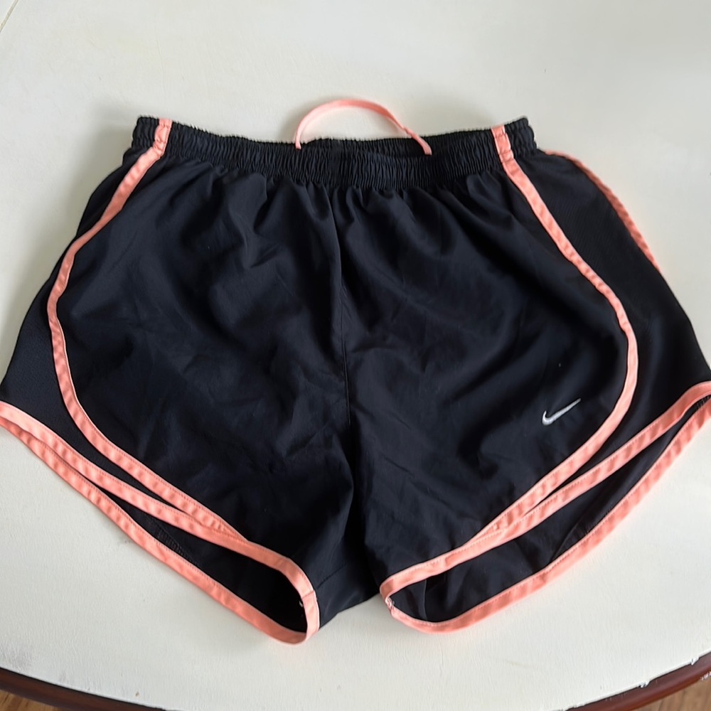 Black & Orange Nike Shorts